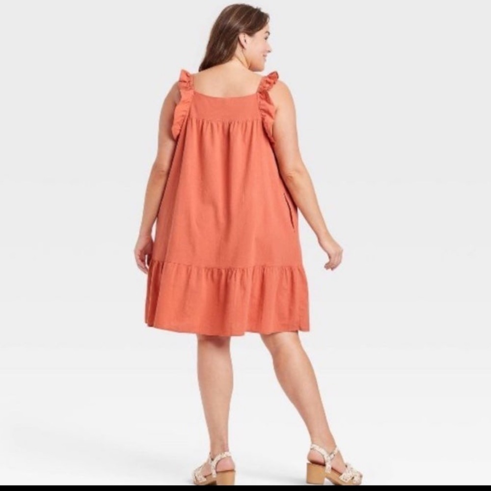 Universal Thread Plus Size 4x Flutter Sleeveless … - image 2